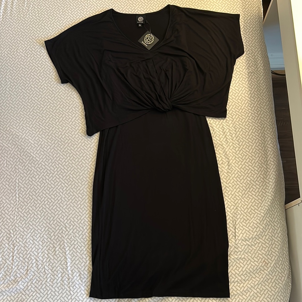 black layered bobeau dress (large)